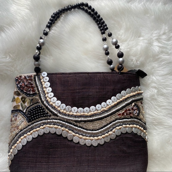 Cebu Signature Collection Vintage Handbag Brown - Picture 2 of 14